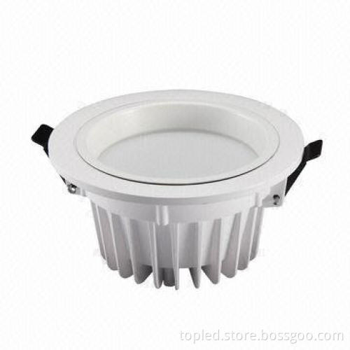 4-inch SMD 10W LED Downlight, 85 to 265V AC Input Voltage, 120°C Beam Angle
